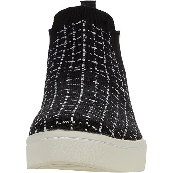 SKECHERS Arch Support Fit Cup slip on stretch shoes sneakers black white womens - Picture 4 of 8